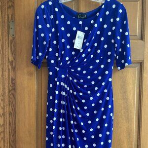 Connected Apparel Petite Jersey Dress